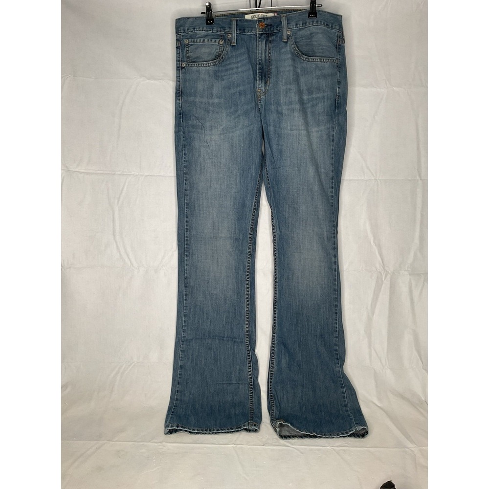 Levi's 527 Jeans Mens 34x34 Blue Denim Medium Wash Bootcut